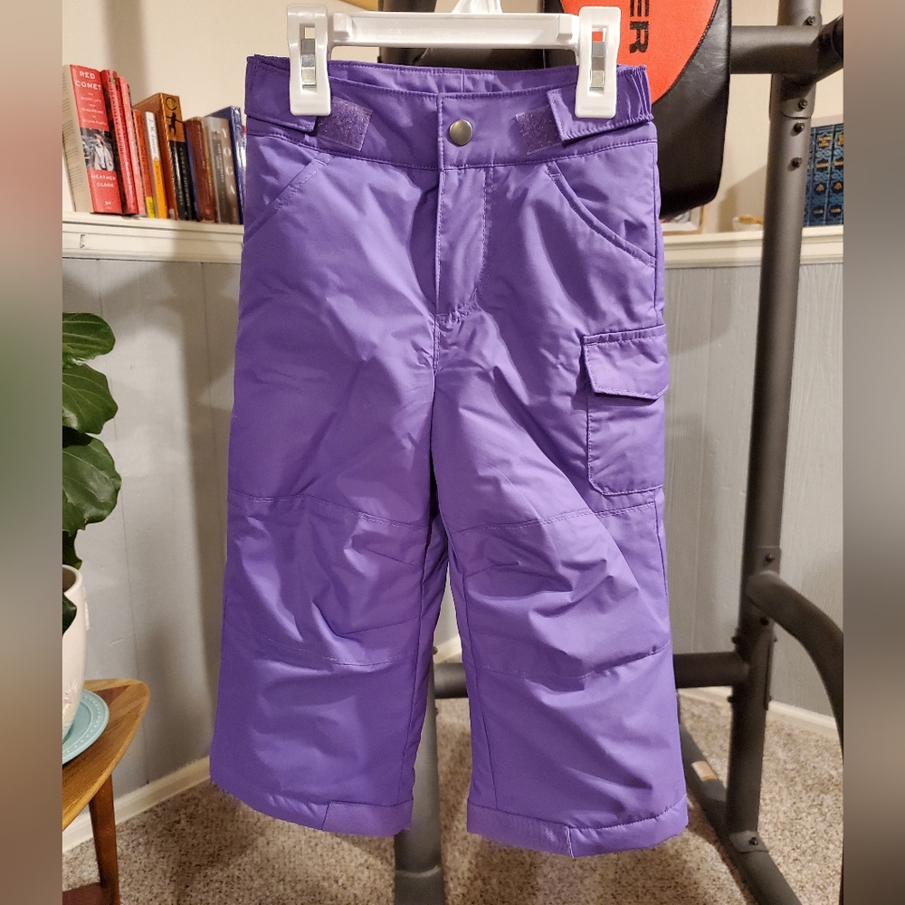 Columbia 2T purple snow pants